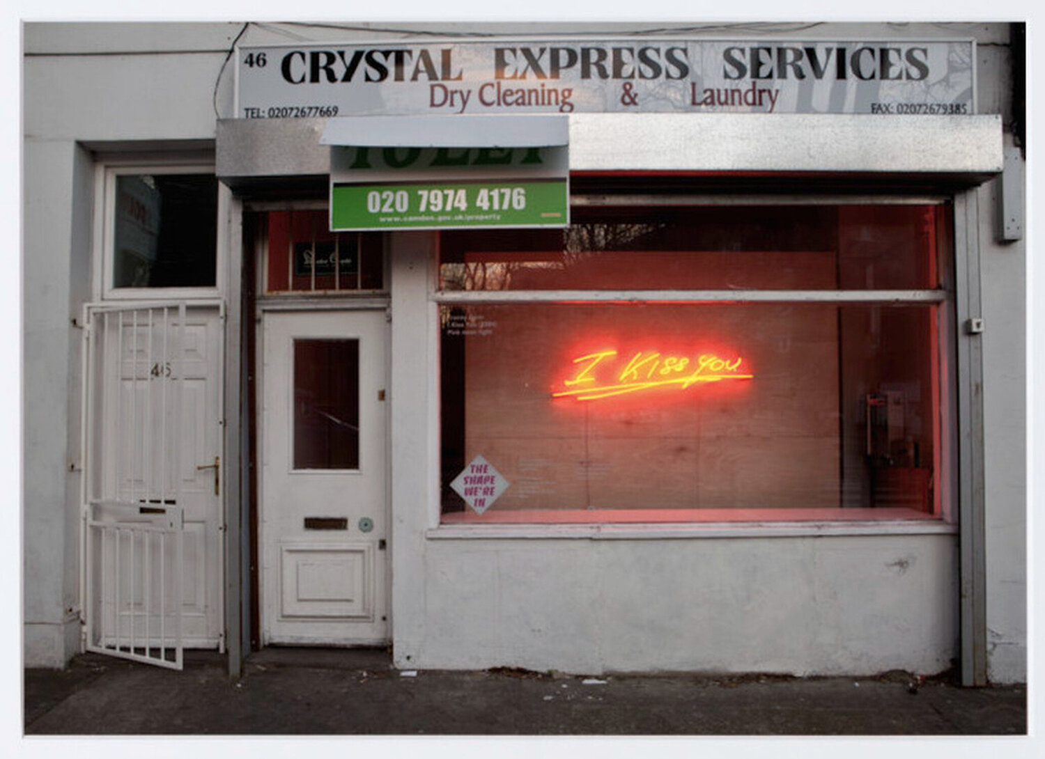 I Kiss You (Kentish Town) Tracey Emin Druck zu verkaufen