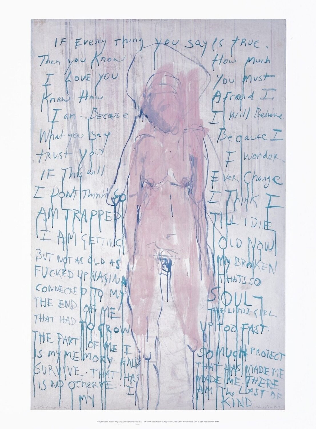 I Am The Last Of My Kind Tracey Emin Druck zu verkaufen