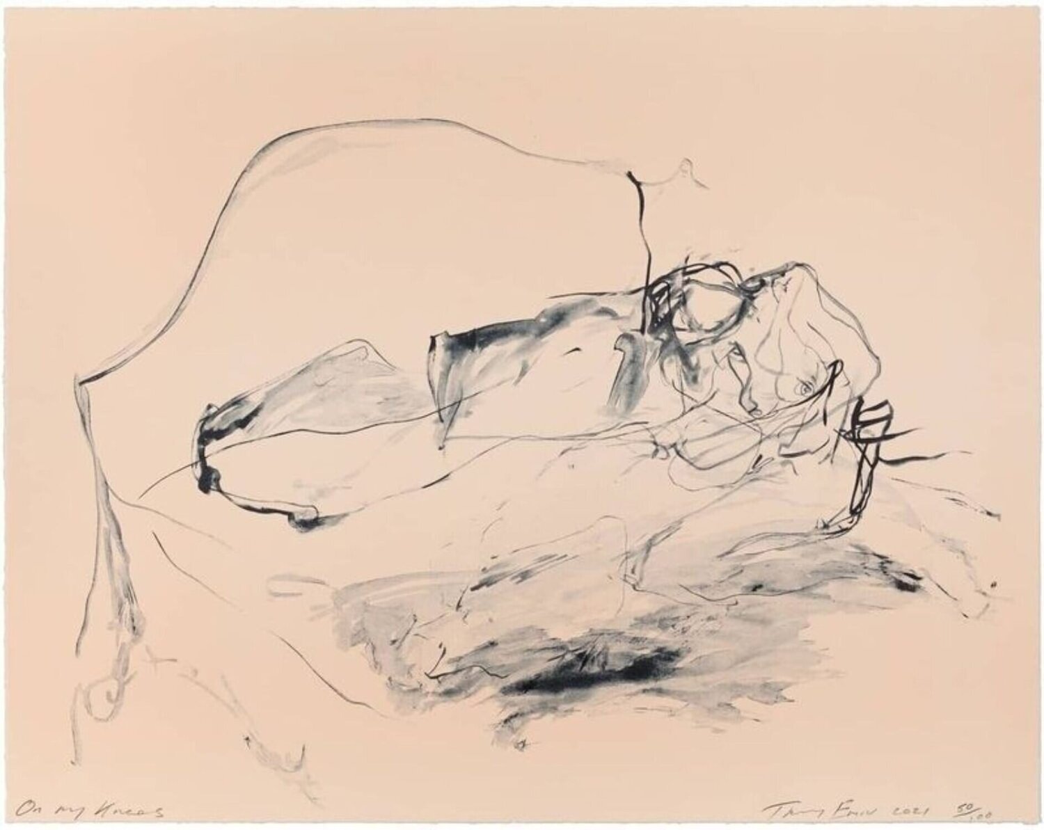On My Knees Tracey Emin