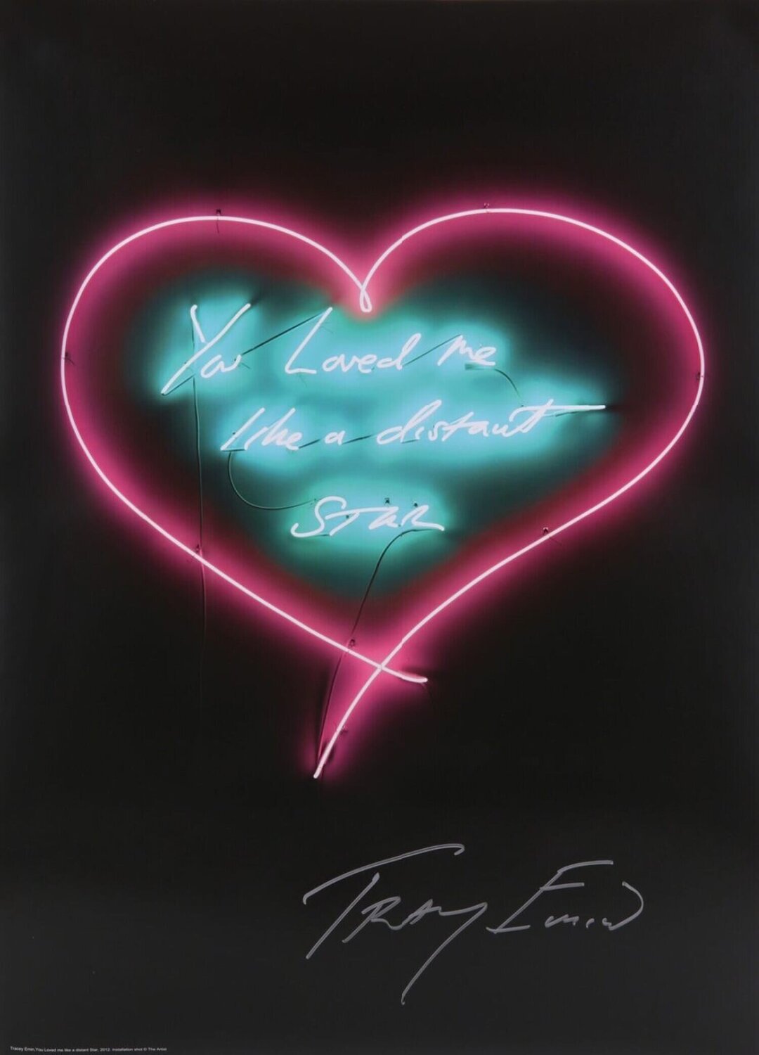 I Loved You Like A Distant Star Tracey Emin