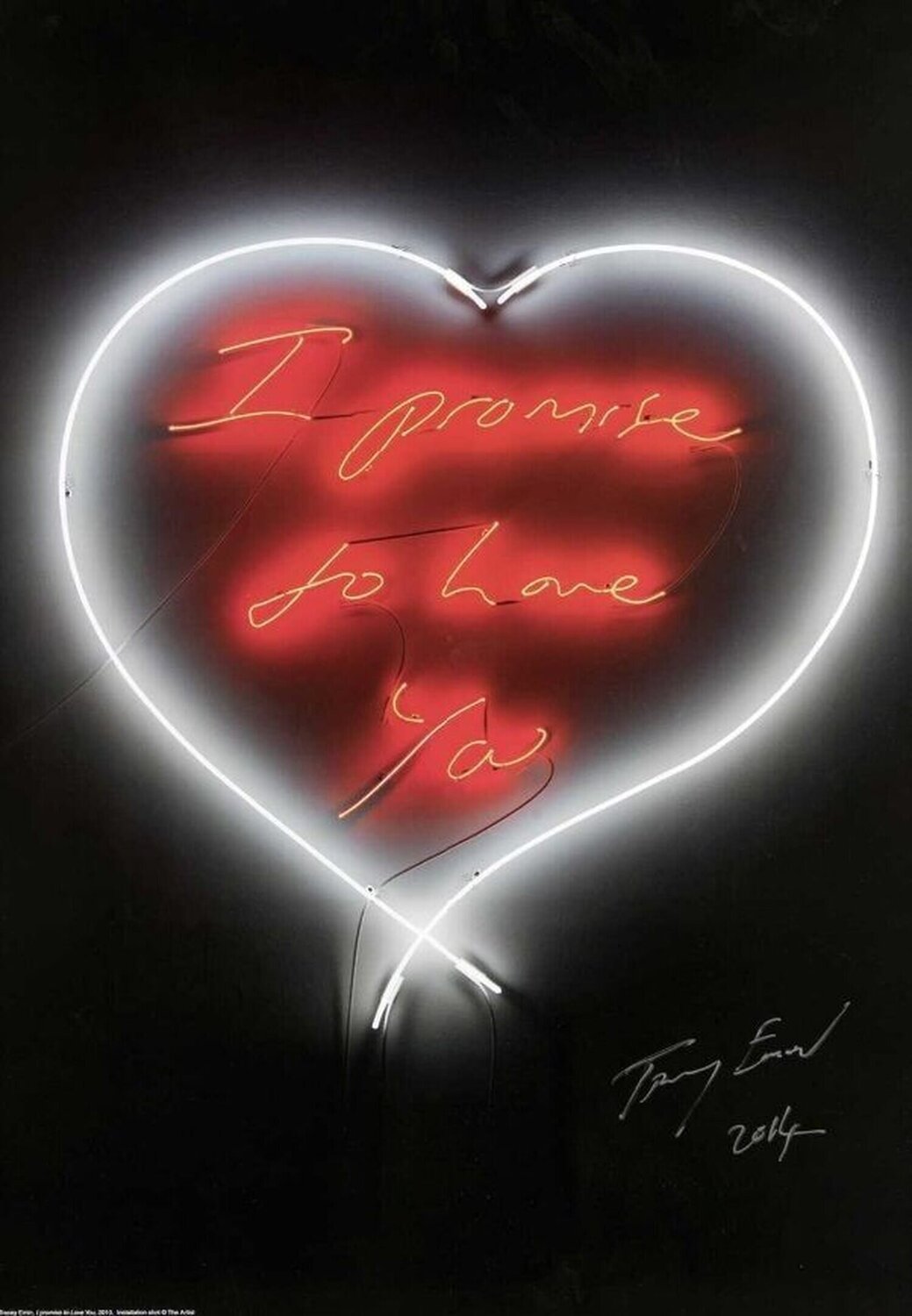 I promise to love you  Tracey Emin Druck zu verkaufen