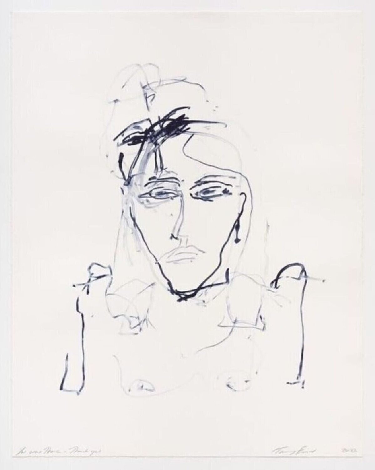 You were There – Thank you Tracey Emin Print for sale