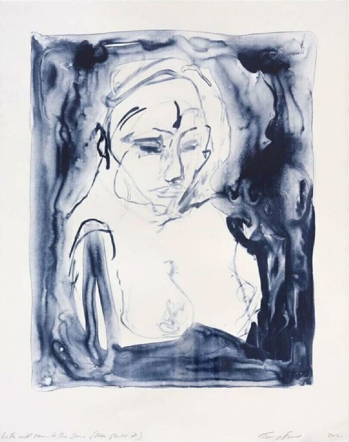 Life Will Never Be The Same Tracey Emin Stampa in vendita