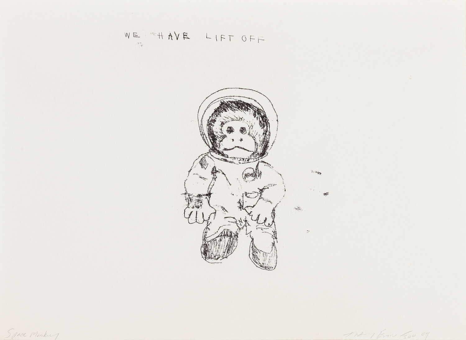 Tracey Emin Space Monkey Tracey Emin Afdruk te koop