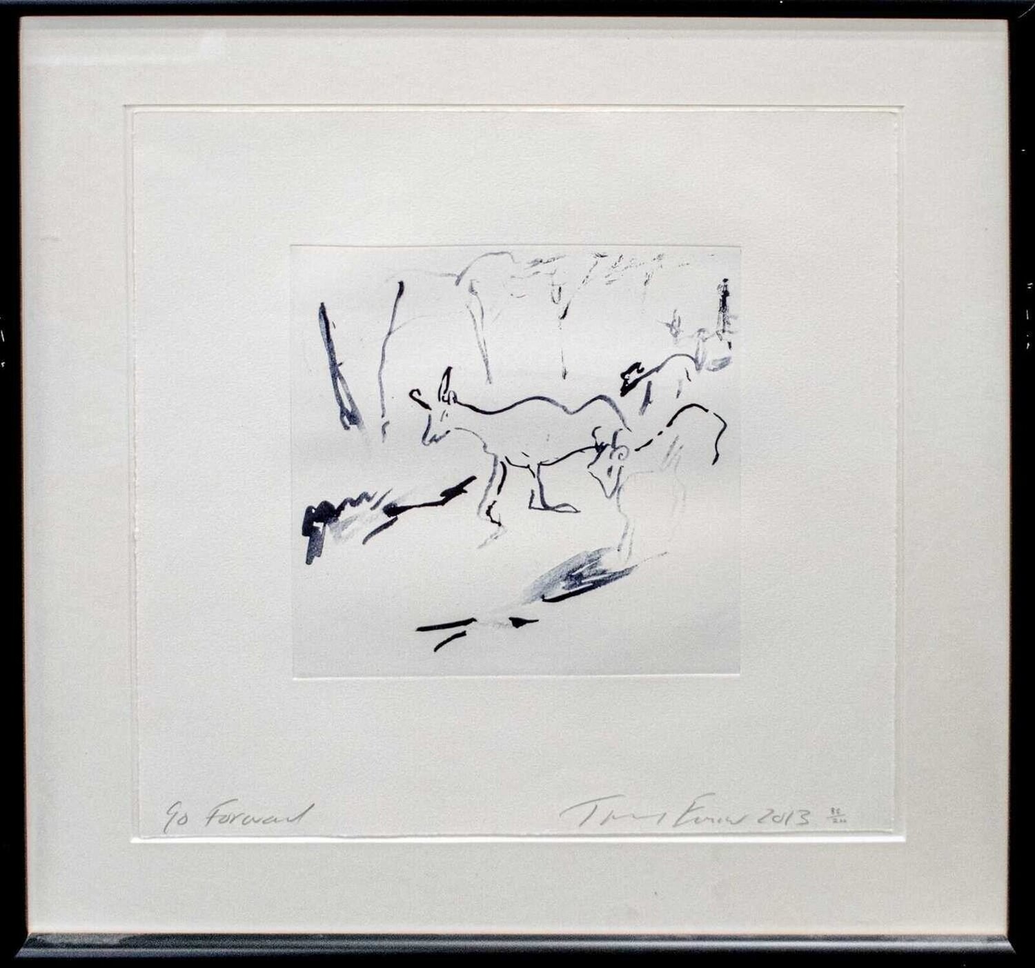 Go Forward Tracey Emin Print for sale