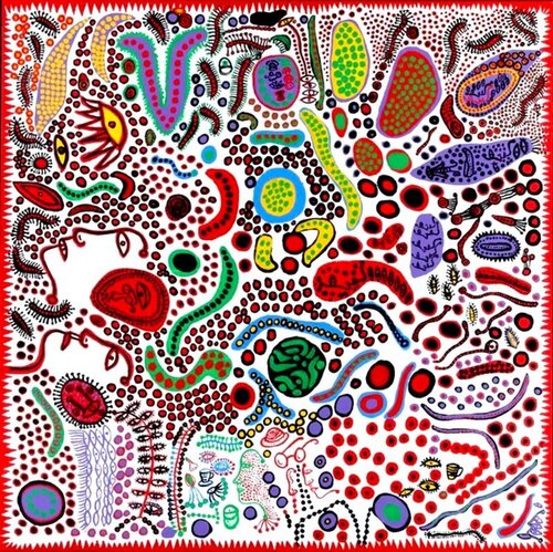 Endless life of people Yayoi Kusama