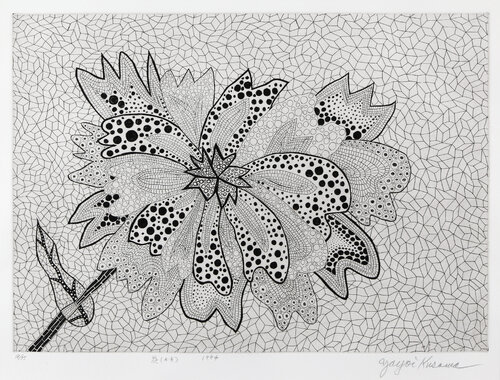 FLOWER (A·B) van Yayoi Kusama, Afdruk te koop op Singulart