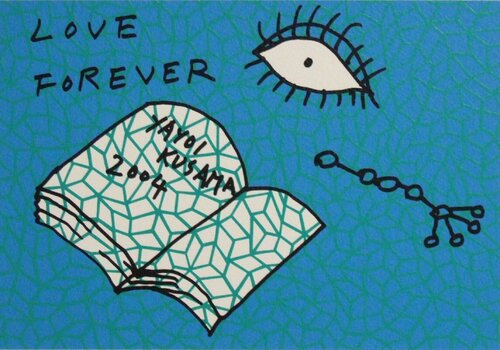Book to Read at Night D di Yayoi Kusama, Stampa in vendita su Singulart