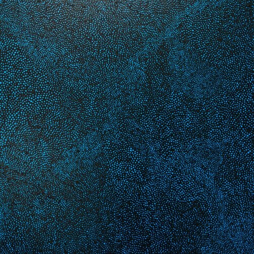 Blue Sky in the Midnight di Yayoi Kusama, Pittura in vendita su Singulart