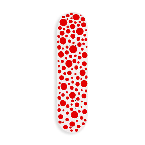 Yayoi Kusama  red skateboard(dot ) di Yayoi Kusama, Altri media in vendita su Singulart