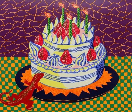 Night di Yayoi Kusama, Stampa in vendita su Singulart