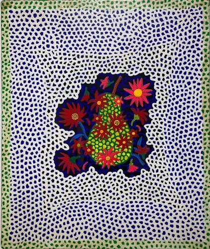 Flowers di Yayoi Kusama, Pittura in vendita su Singulart