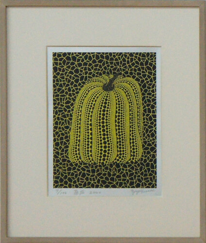 Pumpkin (B) di Yayoi Kusama, Pittura in vendita su Singulart