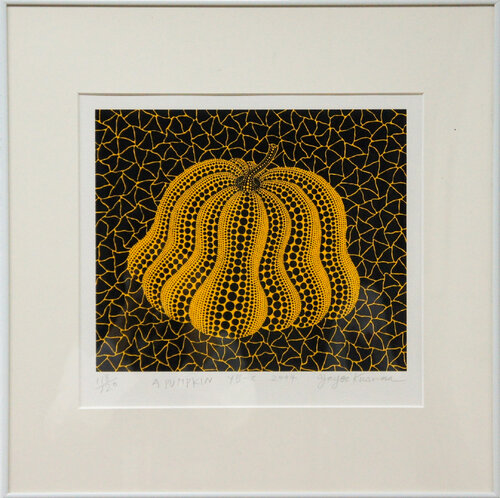 A Pumpkin YB-C di Yayoi Kusama, Pittura in vendita su Singulart