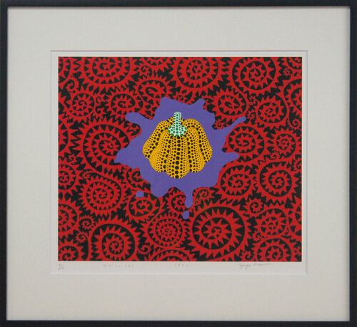 Pumpkin di Yayoi Kusama, Pittura in vendita su Singulart