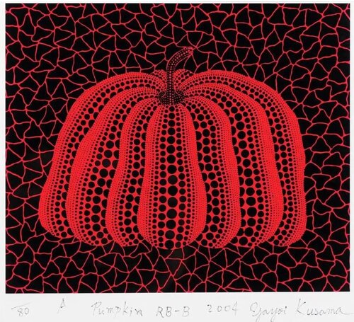 Pumpkin (RB-B) di Yayoi Kusama, Stampa in vendita su Singulart
