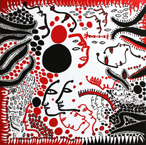 I Want to Sing My Heart in Praise of People di Yayoi Kusama, Stampa in vendita su Singulart