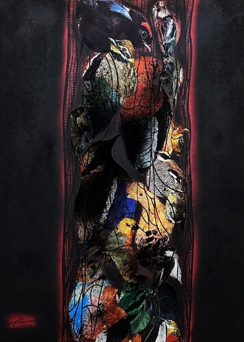 May My Heart Rest in the Shades of Night di Yayoi Kusama, Opera su carta in vendita su Singulart