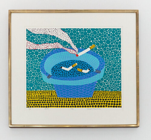 Ashtray di Yayoi Kusama, Stampa in vendita su Singulart