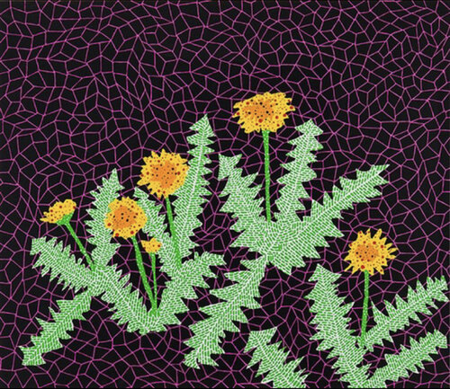 Dandelions van Yayoi Kusama, Afdruk te koop op Singulart