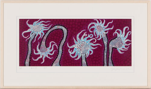 Night Flowers (A) van Yayoi Kusama, Afdruk te koop op Singulart