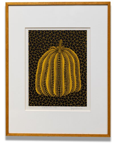 Pumpkin (YT) di Yayoi Kusama, Stampa in vendita su Singulart