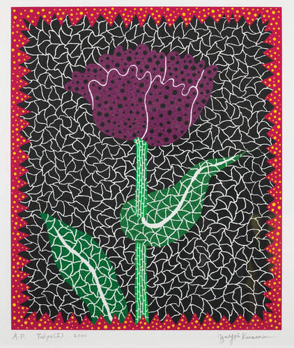 Tulipe (I) di Yayoi Kusama, Stampa in vendita su Singulart