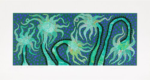 Night Flowers par Yayoi Kusama, Édition en vente sur Singulart
