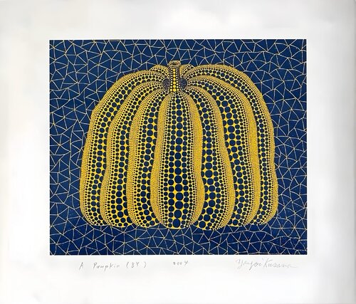 A Pumpkin (BY) par Yayoi Kusama, Édition en vente sur Singulart