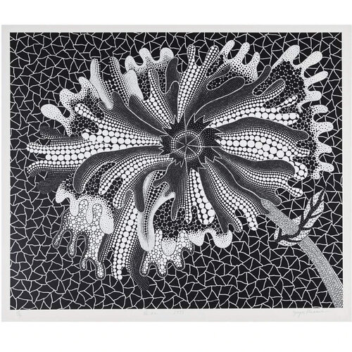 Flowers XL par Yayoi Kusama, Édition en vente sur Singulart