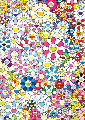 An Homage To Yves Klein, Multicolor C' von Yayoi Kusama, Druck kaufen auf Singulart