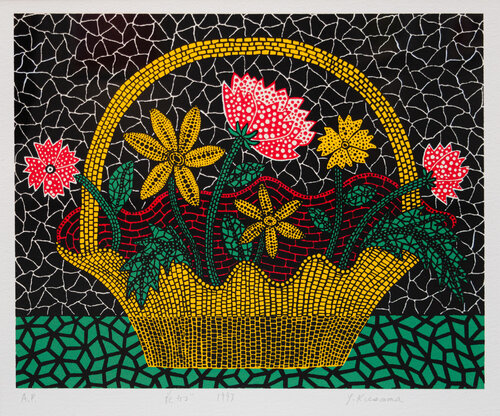 Flower Basket par Yayoi Kusama, Édition en vente sur Singulart