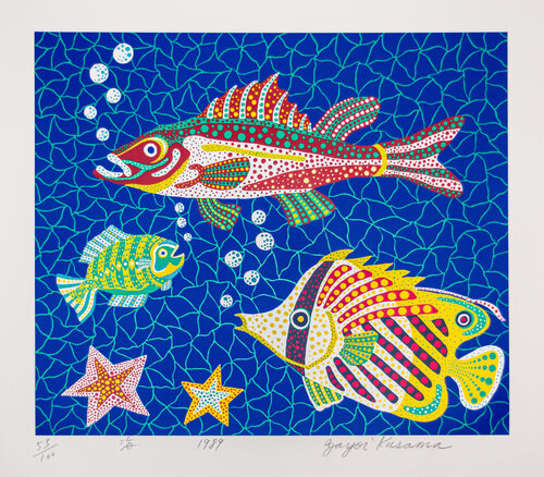 Sea par Yayoi Kusama, Édition en vente sur Singulart