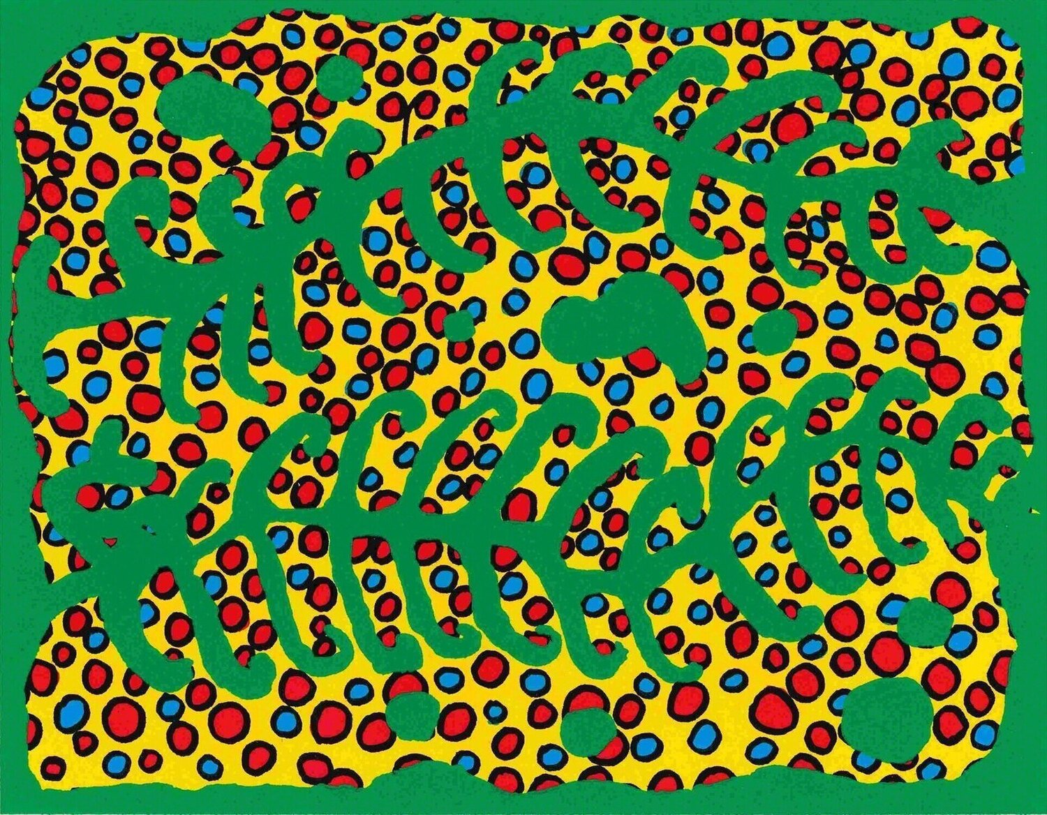 The Prairie in Summer Yayoi Kusama Stampa in vendita