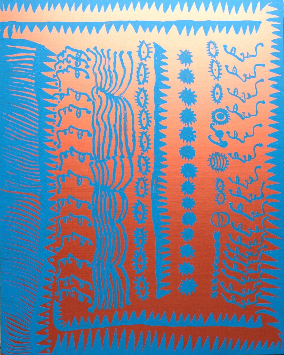 WOMEN’S DREAM Yayoi Kusama Originalgemälde zu verkaufen