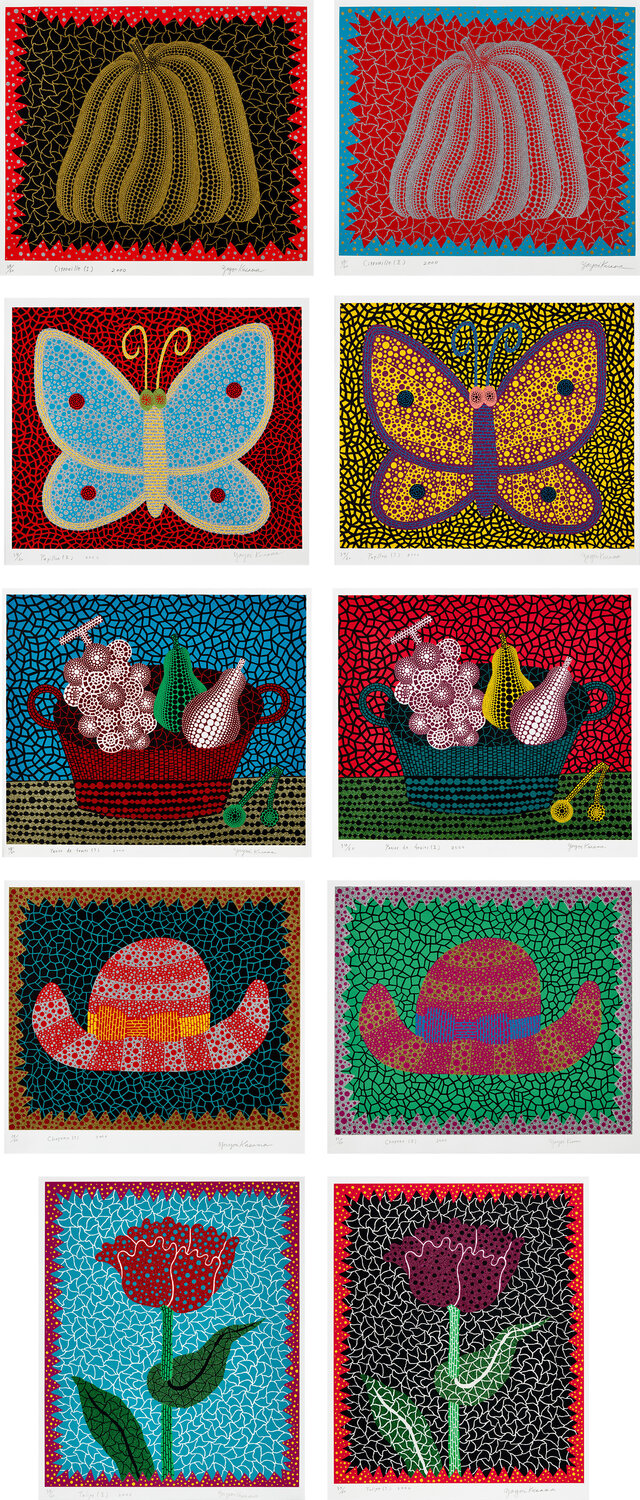 Amour pour Toujours Yayoi Kusama Stampa in vendita