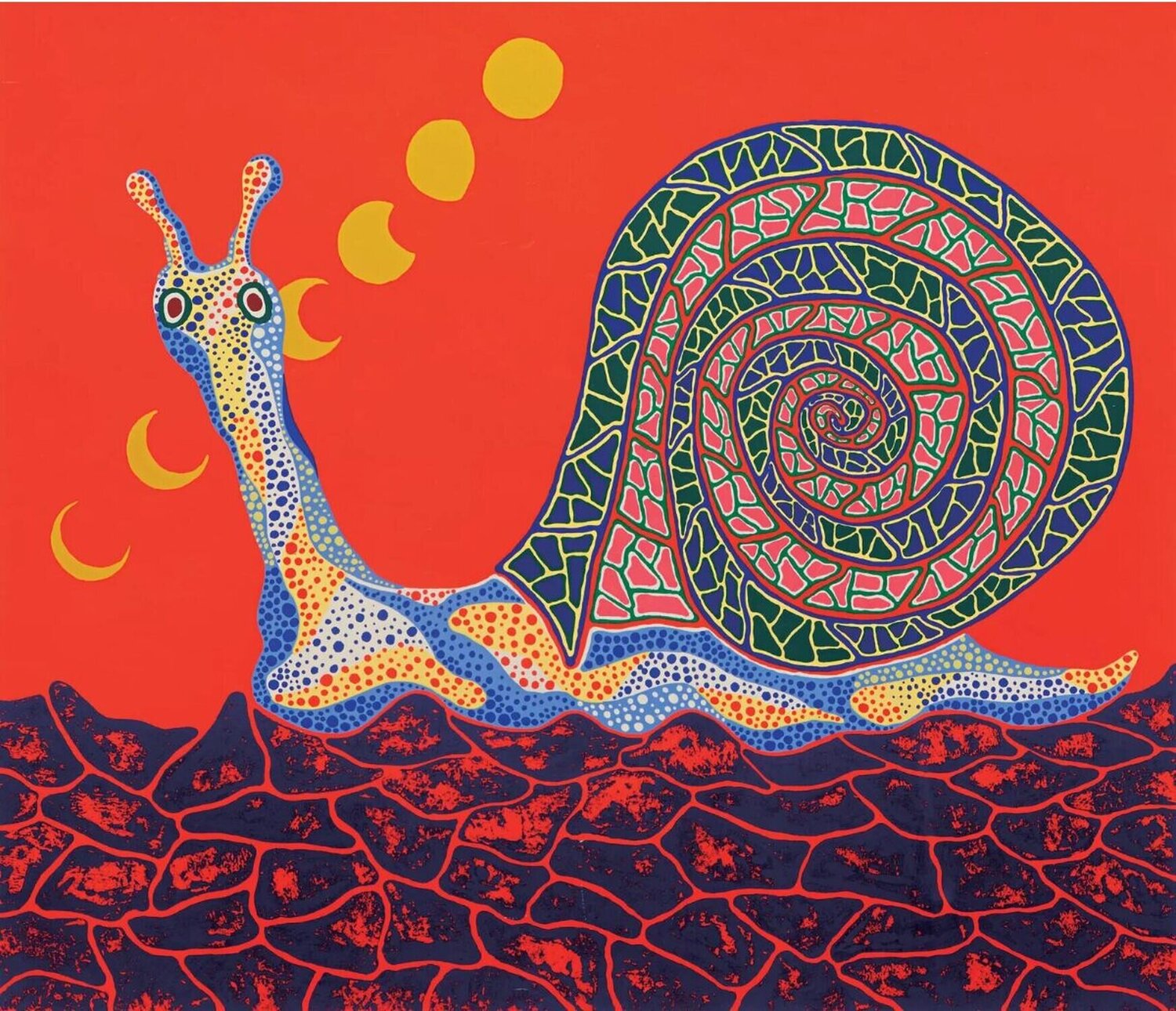 Snail Yayoi Kusama Édition à vendre