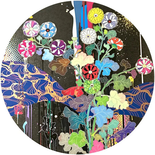Korin: Stellar River In The Heavens by Takashi Murakami, Print for Sale on Singulart