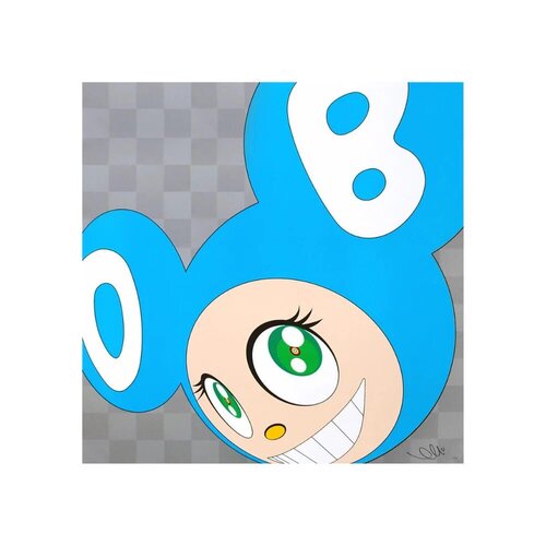 And then and then and then and then and then (Aqua Blue) Takashi Murakami