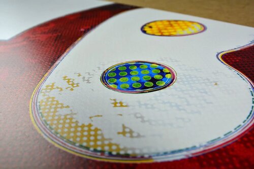 And Then x6 (Red: The Superflat Method) by Takashi Murakami, Print for Sale on Singulart