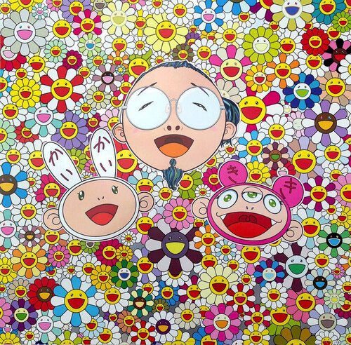 Me and Kaikai and Kiki van Takashi Murakami, Afdruk te koop op Singulart