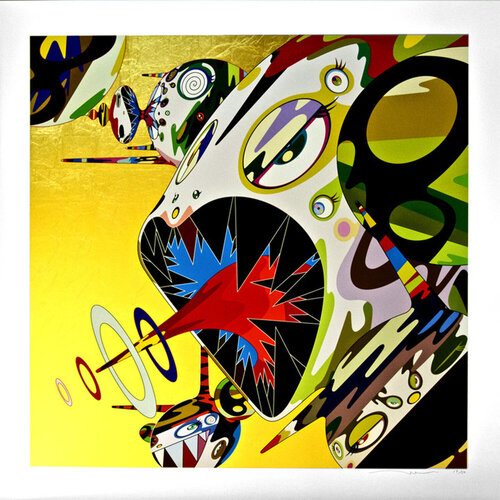Homage to Francis Bacon - Study of Isabel Rawsthorne van Takashi Murakami, Afdruk te koop op Singulart