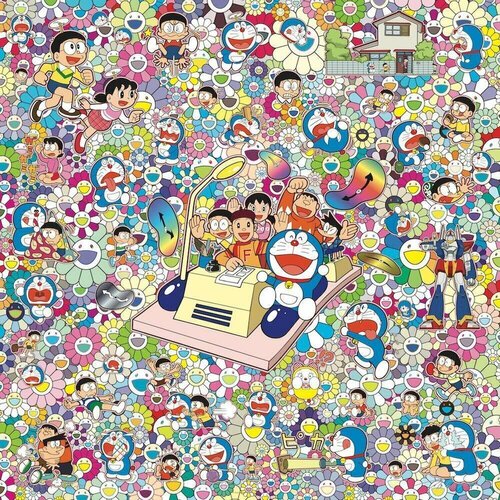 On an endless Journey on a time machine van Takashi Murakami, Afdruk te koop op Singulart