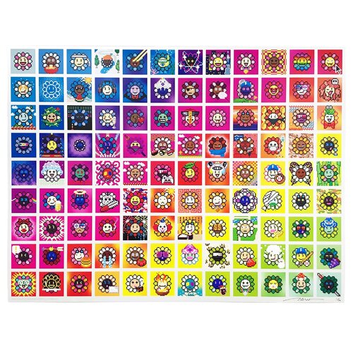 108 BONNŌ MURAKAMI.FLOWERS van Takashi Murakami, Afdruk te koop op Singulart