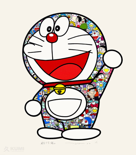Doraemon: Thank You! van Takashi Murakami, Afdruk te koop op Singulart