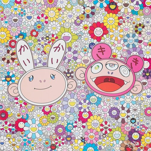 Kaikai & Kiki: Dreaming of Shangri-la van Takashi Murakami, Afdruk te koop op Singulart