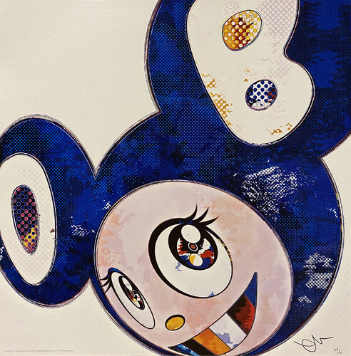 And Then x727 (Ultramarine GUNJO) van Takashi Murakami, Afdruk te koop op Singulart
