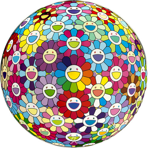 Charge into the Center of Consciousness, 2023 van Takashi Murakami, Afdruk te koop op Singulart