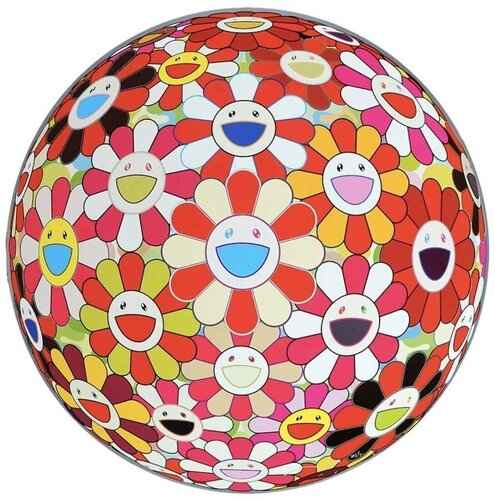 Flowerball (3D) Goldfish di Takashi Murakami, Stampa in vendita su Singulart