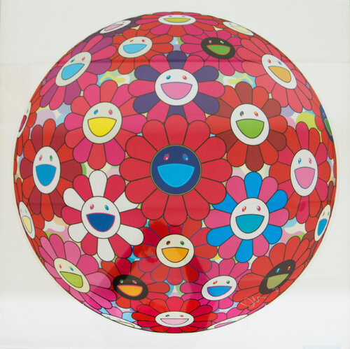 FLOWER BALL (3D) Hey! You! Do You Feel What I Feel? di Takashi Murakami, Stampa in vendita su Singulart